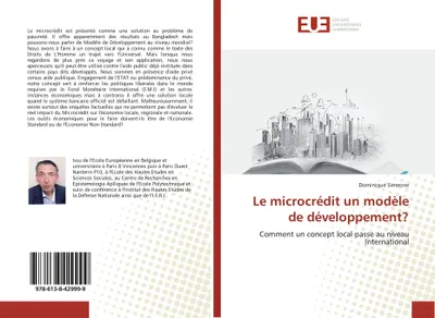 Produktbild von Le microcrédit un modèle de développement?