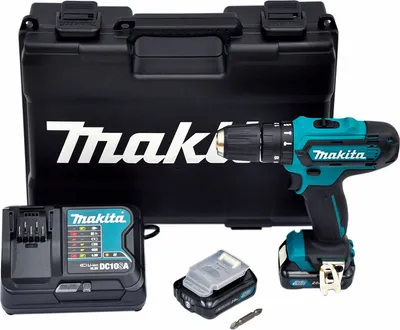Produktbild von Makita Akku Schlagbohrschrauber HP 333 DSAX1 12 V-LI 2,0 Ah HP333DSAX1