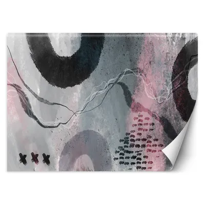 Produktbild von FOTOTAPETE Boho 3D Abstrakte Kreise 450x315 cm VLIES Tapete Wandtapete Wandbilder Wanddekoration Design Wohnzimmer Schlafzimmer Flur Büro Küche