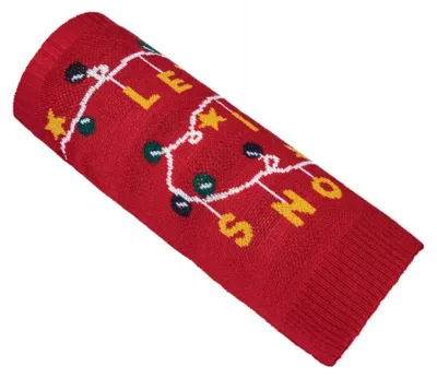 Image de ZOOFARI Pull de Noël pour chien, rouge, taille S