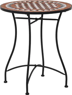 Obrázok produktu pre vidaXL 3-tlg. Terakotová keramická mozaika Bistro-set