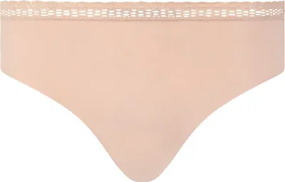 Zdjęcie produktu dla Majtki damskie Chantelle - Cozy Chic, niewidoczne, oddychające Nude L