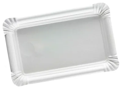 Produktbild von 250x Pappteller 30 1/2 | 10 x 16 cm Frischfasermaterial
