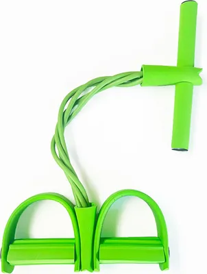 Produktbild von 4/6-Rohr-Pedalzieher-Widerstandsband mit Griff, multifunktionales elastisches Yoga-Sit-Up-Zugseil für Männer und Frauen, Pedalspanner, Trainingsgerät