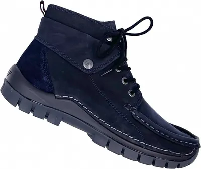 Obrázok produktu pre Wolky Jump Winter Oiled nubuk dámske zimné topánky v modrej farbe, veľkosť 37