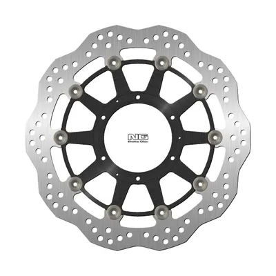 Produktbild von Ng Vordere Bremsscheibe Für Honda Cb1300/Cbr600Rr '03-18 (310X94X5Mm) (6X6.5Mm) Wave Floating (Aluminium Center)