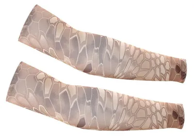 Immagine prodotto di 3 paia di maniche lunghe con protezione UV, fattore di protezione solare (UPF) 50+, per donna e uomo, elastiche, traspiranti, rinfrescanti, in Spandex