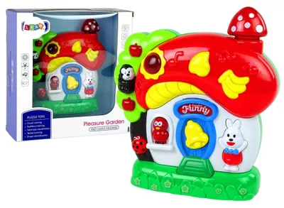 Produktbild von Leantoys Musikalisches Spielhaus für Babys Tiere