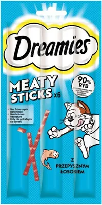 Produktbild von DREAMIES Meaty Sticks Salmon - Katze behandeln - 30 g