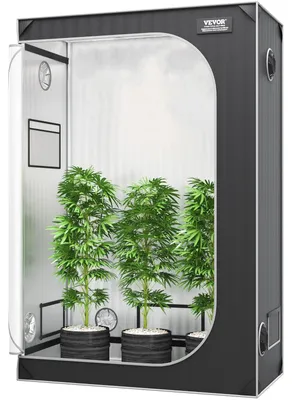 Imagen del producto de Tienda hidropónica de alta reflectividad, dimensiones: 122 x 61 x 183 cm