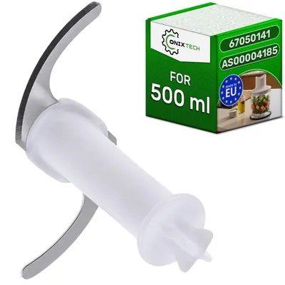 Hackmesser für Zerkleinerer-Schüssel 500ml, passend für Braun Multiquick