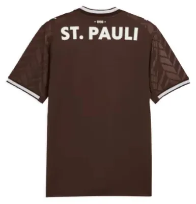 Obrázok produktu pre Domáca futbalová súprava FC St. Pauli pre dospelých, sezóna 2026/27. Potlač: - Veľkosť: M