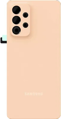 Produktbild von Samsung Akku Abdeckung A536 Galaxy A53 5G Pfirsich GH82-28017D