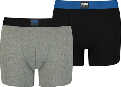 Produktbild von Puma - Boys Placed Logo Boxer - Unterwäsche Jungen