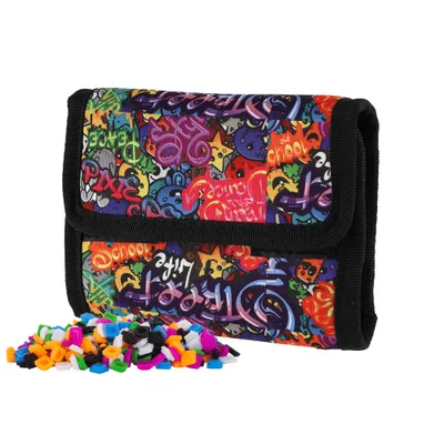 Produktbild von Graffiti Pixie Crew-Geldbörse, 2 x 13 x 10 cm