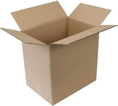 Produktbild von Faltkarton 2-wellig Maße 330x235x330mm Qualität 2.20EB braun TRANSPAK