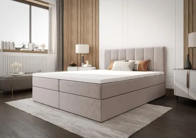 Produktbild von B&B Home Boxspringbett AdelleIII 140x200 cm – mit Bettkasten