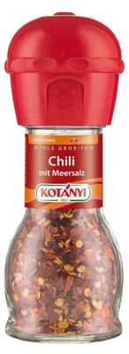 Obrázek produktu pro Kotanyi chilli s mořskou solí jodizovanou Pozor ohnivě pálivé 35g