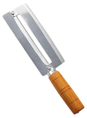 Produktbild von Multifunktionaler Gemüseschäler - Mit Holzgriff - Zum Schälen von Obst und Gemüse - Edelstahl