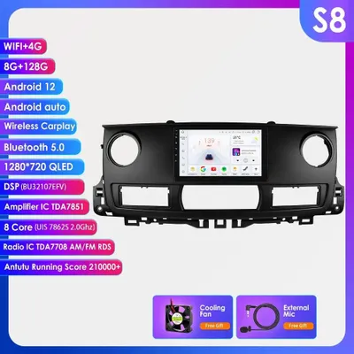 Immagine prodotto di Autoradio - Lettore multimediale - Autoradio - Radio 2-DIN - Navigatore GPS - Android 13