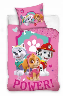 Produktbild von Carbotex Paw Patrol Kinder Bettwäsche 140x200 Baumwolle