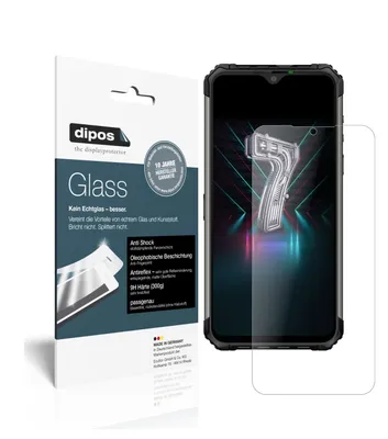 Obrázek produktu pro 2x ochranná fólie pro Ulefone Armor 7 matná - anti-shock 9H fólie dipos Glass plastové sklo