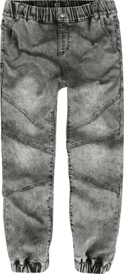 Produktbild von RED by EMP Herren dunkelgraue Jeans mit Abnäher auf den Beinen L