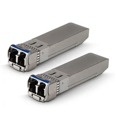 Produktbild von Extralink SFP+ 10G 2-Pack SFP+ Modul 10 Gbps, LC/UPC, 1310 nm, 2 km, Single Mode, DOM (Netgear)