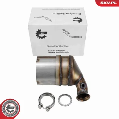 Obrázok produktu pre ESEN SKV 62SKV543 Filter pevných častíc DPF, vhodný pre PEUGEOT 207 (WA, WC), výfukový systém pre dieselové motory