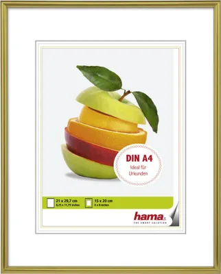 Immagine prodotto di Cornice di plastica Sevilla 21x29,7 cm oro