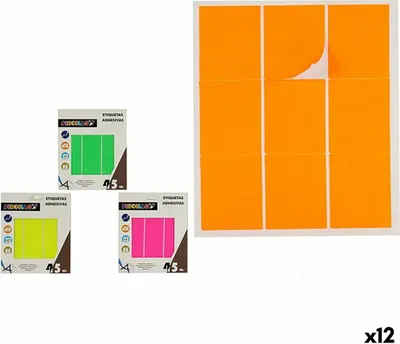 Obrázek produktu pro Samolepicí etikety obdélníkové 43 x 52 cm (12 kusů)