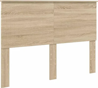 Produktbild von vidaXL Kopfteil mit Kopfteil Sonoma-Eiche 140 cm Holzwerkstoff