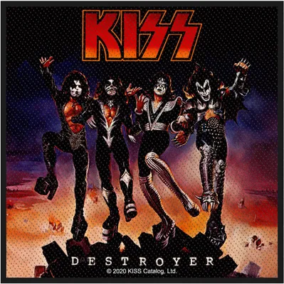 Produktbild von Kiss Destroyer Aufnäher zum Aufnähen