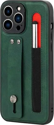 Produktbild von König Design Hülle kompatibel mit Apple iPhone 13 Pro Kunststoff Soft Handyhülle - Handy Case Grün