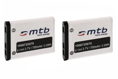 Produktbild von 2x Akku Li-40B/Li-42B für Olympus C, FE, mju, Tough … (siehe Liste)