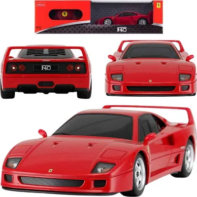 Immagine prodotto di RASTAR | Auto telecomandata Ferrari F40 - 1:24 - Replica precisa - Controllo a 2,4 GHz