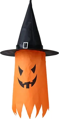 Produktbild von Halloween-Hängeleuchte Geisterförmige LED-Geisterlampe Batteriebetriebenes buntes Geisterlicht für Halloween-Party-Bar-Gartendekoration im Freien