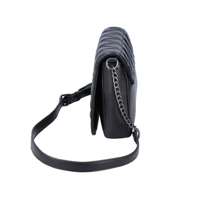 Produktbild von Rieker Handtasche Damen H1110-00 schwarz, Umhängetasche, Leder Tasche