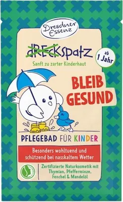 Produktbild von Gesundheitsförderndes Badesalz für Kinder ab 1 Jahr. Bleiben Sie gesund! DreckSpatz, Dresdner Essenz