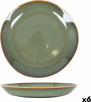 Immagine prodotto di Piatto fondo Duomo verde Ø 23 cm (6 pezzi)