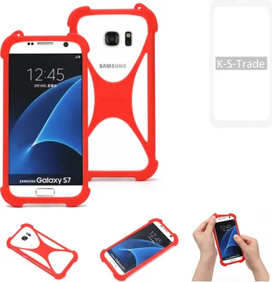Produktbild von K-S-Trade Handy-Hülle kompatibel mit Xiaomi Redmi Note 9 Schutz-Hülle Bumper Silikon Schutz Hülle Cover Case Silikoncase Silikonbumper TPU Softcase