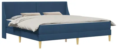 Produktbild von Bettgestell mit Matratze mit Kopfteil Polyester