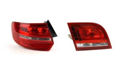 Zdjęcie produktu dla Johns, tylne światła LED Tylne światło pasujące do Audi A3 8P Zestaw wewnątrz na zewnątrz 08-12 Lewy 8P4945095E 8P4945093D