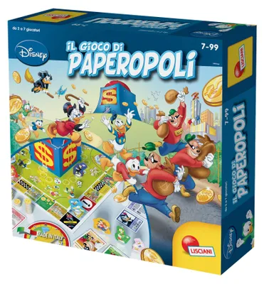 Immagine prodotto di Disney Il Gioco Di Paperopoli – Gioco da tavolo – lisciani – 2-7 giocatori – 7+