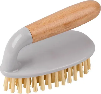 Image de Brosse a vaisselle York ECONATURAL, manche en bambou, manuelle, 6,5x14x9 cm