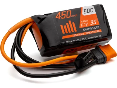 Obrázek produktu pro Spektrum LiPo 11.1V 450mAh 50C IC2