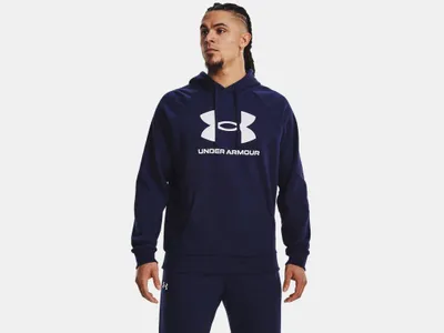 Produktbild von Under Armour Sweatshirt Ua Rival Fleece Logo Hd-Blau 1379758-410__XL