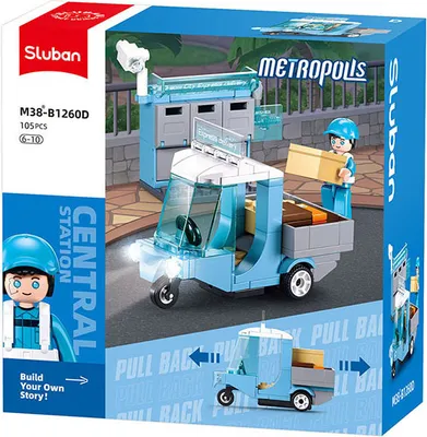 Obrázek produktu pro Sluban Metropolis M38-B1260D Poštovní vůz