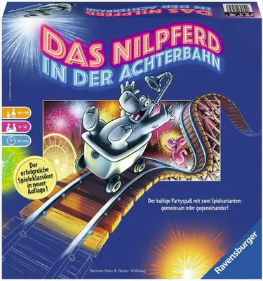 Produktbild von Ravensburger® Spiele - Das Nilpferd in der Achterbahn