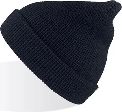 Produktbild von Atlantis BLOG | Blog Beanie - Beanie mit Bündchen - 2-lagig - Farbe: Navy - Größe: One Size